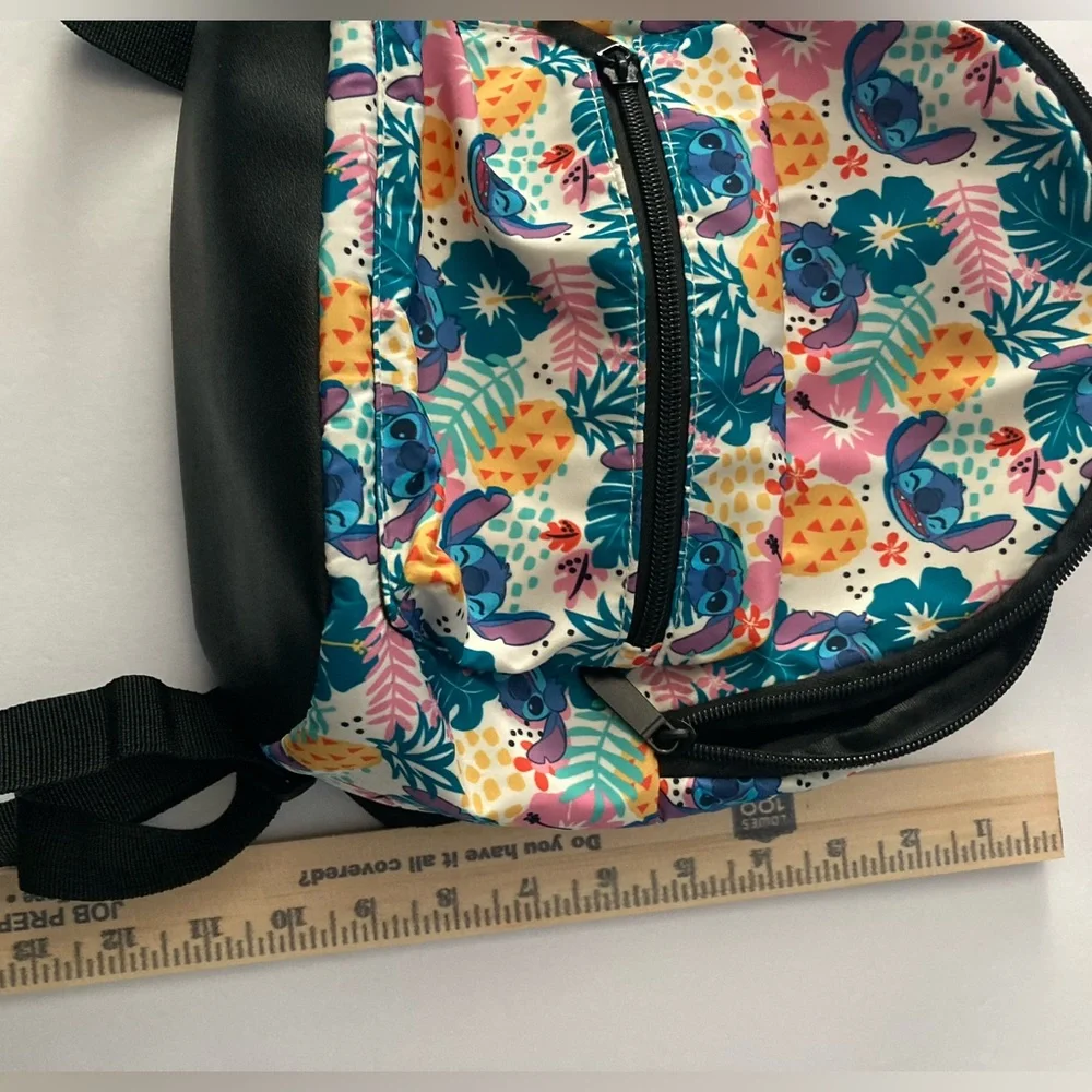 Stitch Disney backpack Blue and Pink fun design
